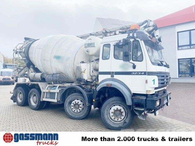 Mercedes-Benz SK II 3234 B 8x4/4, LT Betonmischer, Förderband, 其他貨車