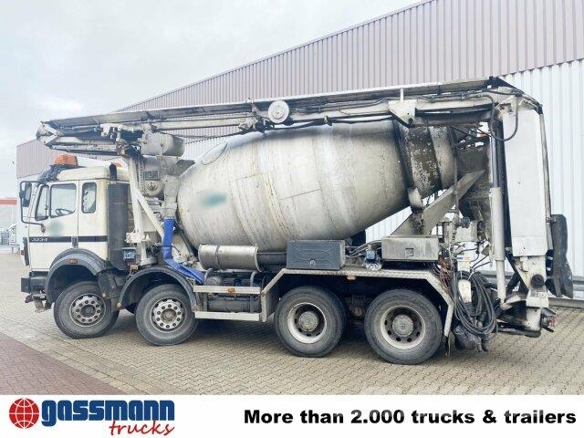 Mercedes-Benz SK II 3234 B 8x4/4, LT Betonmischer, Förderband, 其他貨車