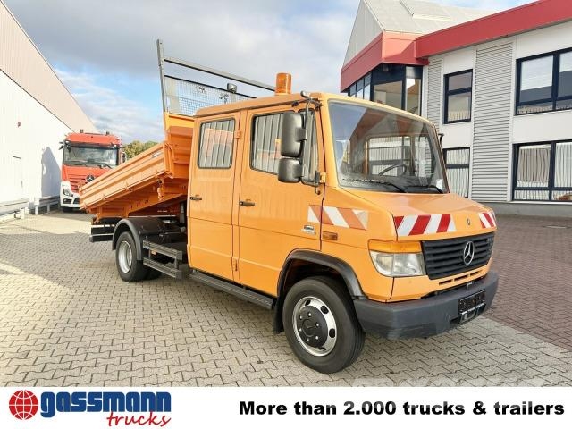 Mercedes-Benz Vario 813 D 4x2 Doka, Meiller Kipper Kipper