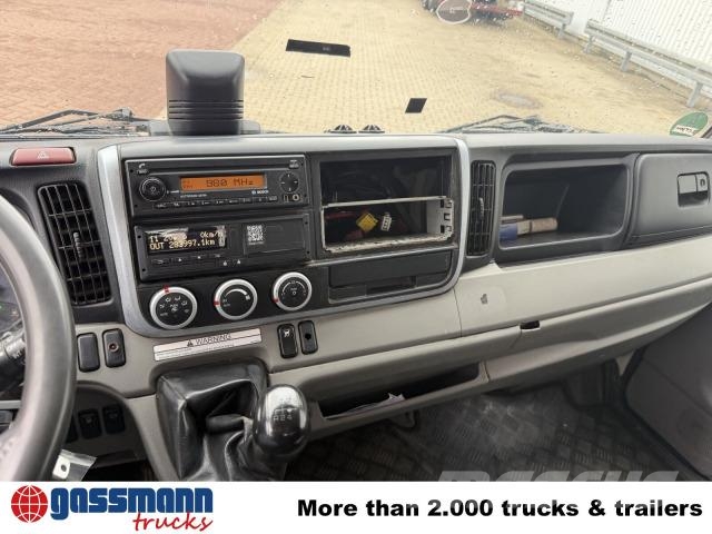 Mitsubishi Canter Fuso 7C15 4x2, AT-Motor, Tele-Absetzer, Camiões caixa desmontável com elevador de cabo