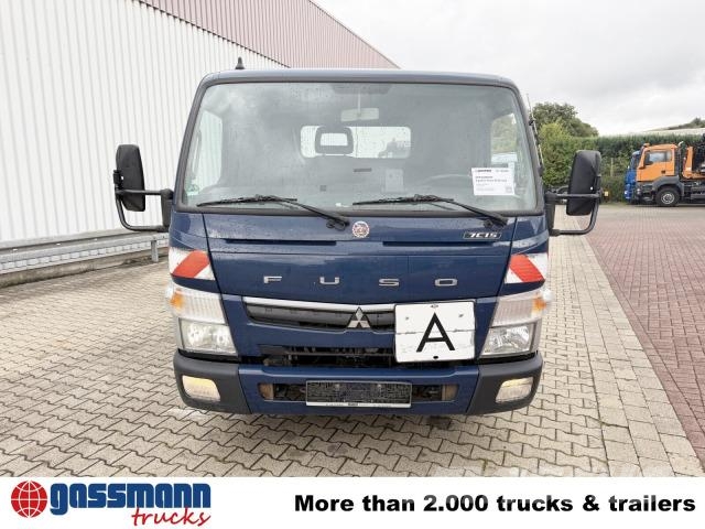 Mitsubishi Canter Fuso 7C15 4x2, AT-Motor, Tele-Absetzer, Camiões caixa desmontável com elevador de cabo