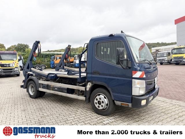 Mitsubishi Canter Fuso 7C15 4x2, AT-Motor, Tele-Absetzer, Camiões caixa desmontável com elevador de cabo