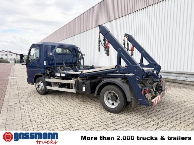 Mitsubishi Canter Fuso 7C15 4x2, AT-Motor, Tele-Absetzer, Camiões caixa desmontável com elevador de cabo