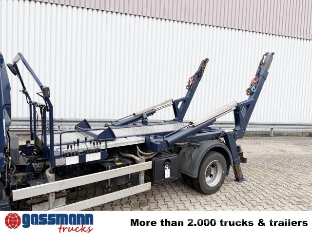 Mitsubishi Canter Fuso 7C15 4x2, AT-Motor, Tele-Absetzer, Camiões caixa desmontável com elevador de cabo