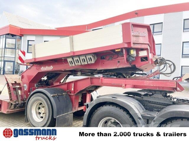 Nooteboom Euro-64-13, Jeepdolly, Tiefbett, Verbr. auf 3,2m, Низкорамные полуприцепы
