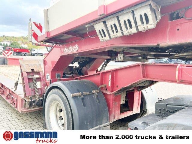 Nooteboom Euro-64-13, Jeepdolly, Tiefbett, Verbr. auf 3,2m, Низкорамные полуприцепы