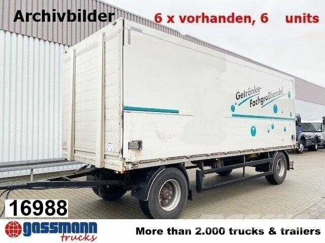 Orten PRASQ 18 Getränkeanhänger, Stapleraufnahme, 6 x Skåpsläp