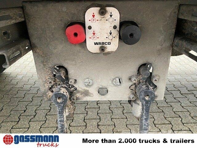 Orten PRASQ 18 Getränkeanhänger, Stapleraufnahme, 14x Remolques de caja de lona