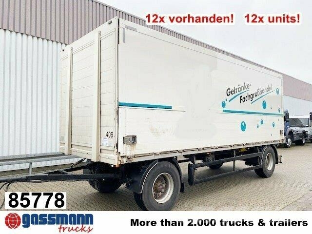 Orten PRASQ 18 Getränkeanhänger, Stapleraufnahme, 12x Carrocería de caja