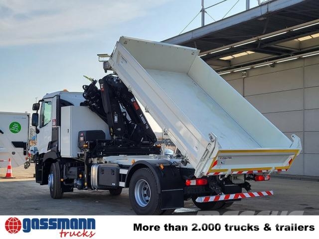 Renault C 430 4x2, Kran Hiab X-HiDuo 138 ES-3, Funk Tipper trucks