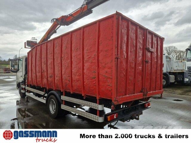 Renault D 180.75 4x2 mit Kran Palfinger PK6001 Camiones de cama baja