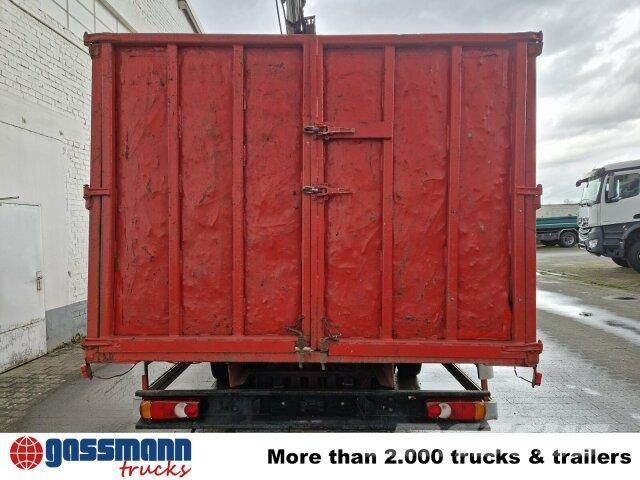 Renault D 180.75 4x2 mit Kran Palfinger PK6001 Camiones de cama baja