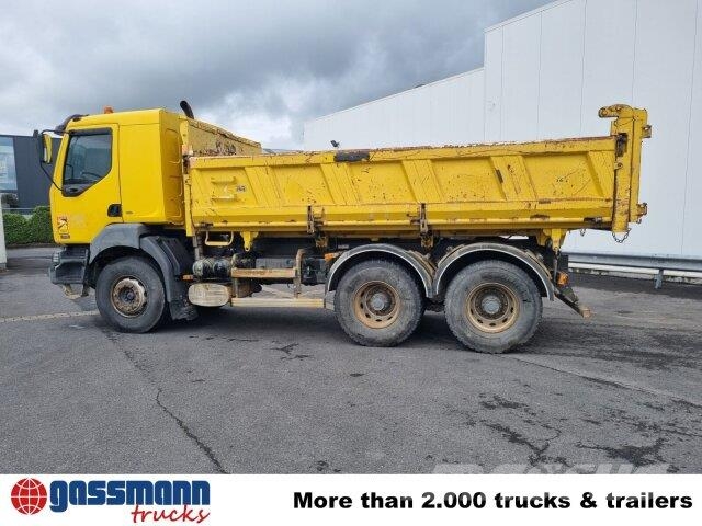 Renault Kerax 380.26 6x4, Bordmatik links Sora- ja kippiautot