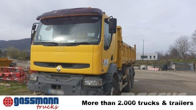 Renault Kerax 380.26 6x4, Bordmatik links Sora- ja kippiautot