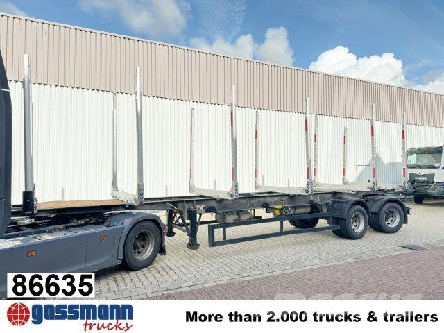 Rohr RSK/30IV Holzauflieger, Lenkachse, Verzinkt Timber semi-trailers