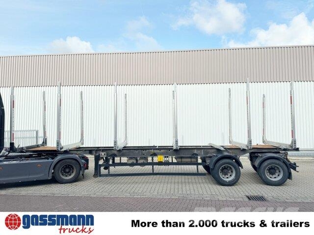 Rohr RSK/30IV Holzauflieger, Lenkachse, Verzinkt Timber semi-trailers