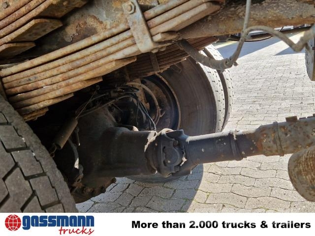 Scania 93H 250 4x4, Winterdienstausstattung, Kran 덤프 트럭