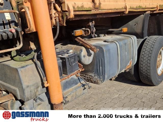 Scania 93H 250 4x4, Winterdienstausstattung, Kran 덤프 트럭