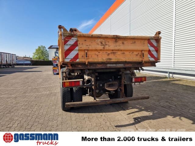Scania 93H 250 4x4, Winterdienstausstattung, Kran 덤프 트럭