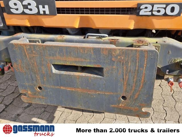 Scania 93H 250 4x4, Winterdienstausstattung, Kran 덤프 트럭