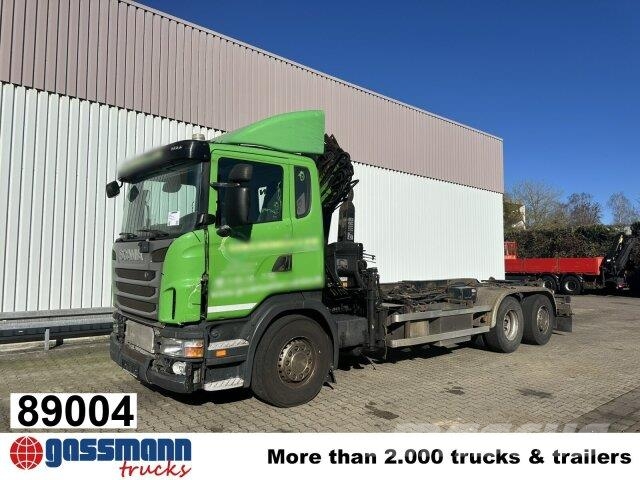 Scania G 480 6x2-4, Lenk-Liftachse, Hiab Kran Funk 166 Rol kiper kamioni sa kukom za podizanje tereta