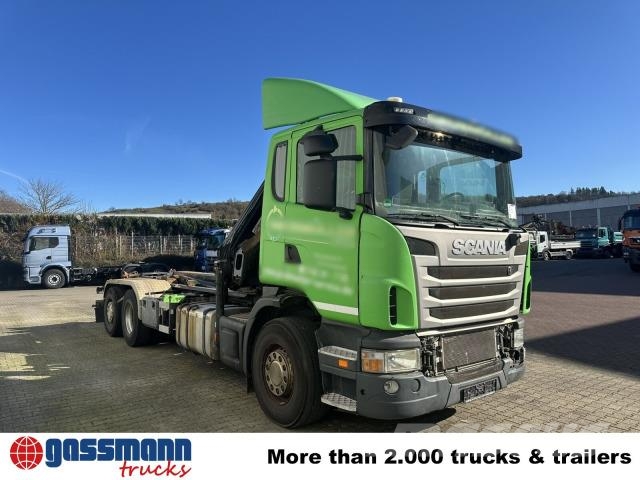 Scania G 480 6x2-4, Lenk-Liftachse, Hiab Kran Funk 166 Rol kiper kamioni sa kukom za podizanje tereta