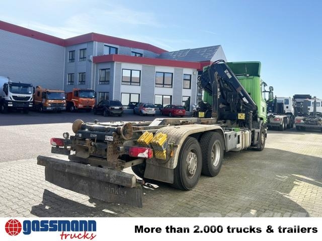 Scania G 480 6x2-4, Lenk-Liftachse, Hiab Kran Funk 166 Rol kiper kamioni sa kukom za podizanje tereta