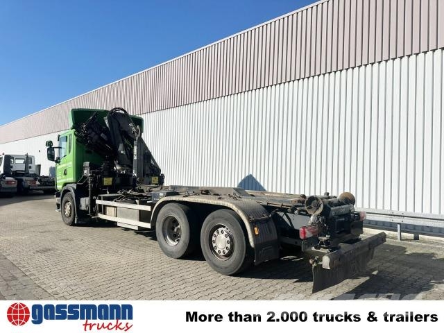 Scania G 480 6x2-4, Lenk-Liftachse, Hiab Kran Funk 166 Rol kiper kamioni sa kukom za podizanje tereta
