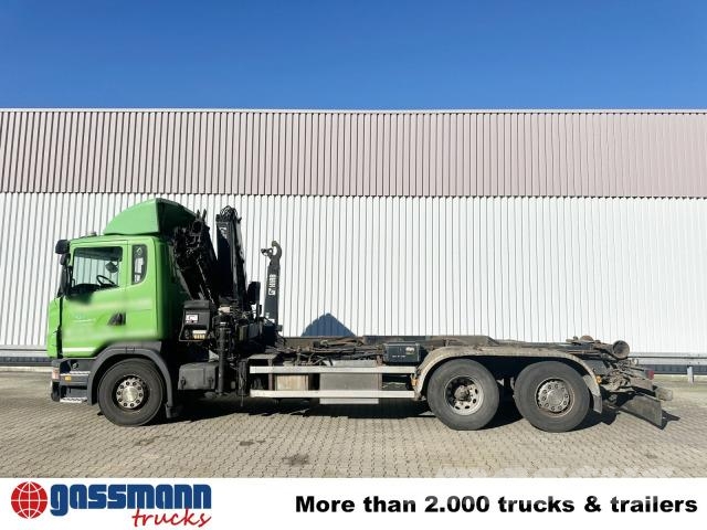 Scania G 480 6x2-4, Lenk-Liftachse, Hiab Kran Funk 166 Rol kiper kamioni sa kukom za podizanje tereta