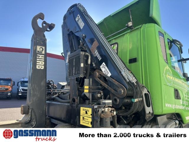 Scania G 480 6x2-4, Lenk-Liftachse, Hiab Kran Funk 166 Rol kiper kamioni sa kukom za podizanje tereta