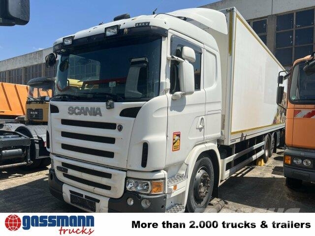 Scania G420 6x2, Liftachse, Hiab LBW, Motor defekt! Sanduk kamioni