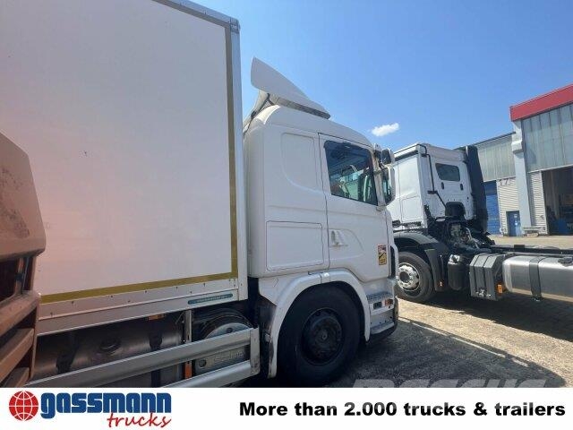 Scania G420 6x2, Liftachse, Hiab LBW, Motor defekt! Sanduk kamioni