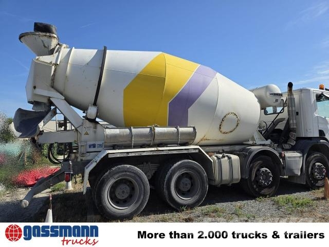 Scania P 410 8x4, Liebherr Mischer HTM 905, 9 cbm Anders