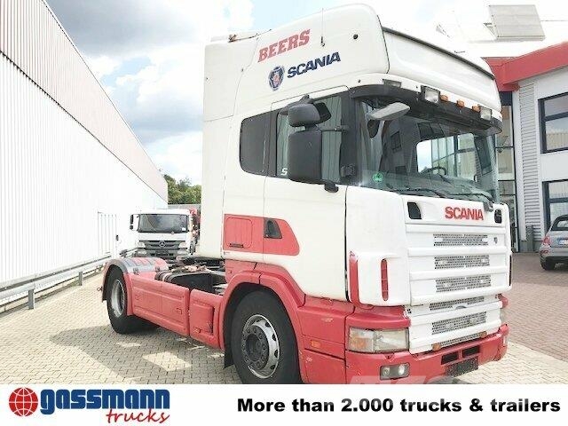 Scania R124 L 420 4x2, Retarder, Hydraulik Tractor Units
