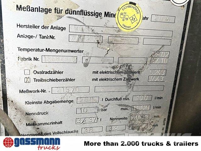 Scania R450 4x2, Retarder, ADR, Rohr Tank, ca. 14400l Camiones cisternas