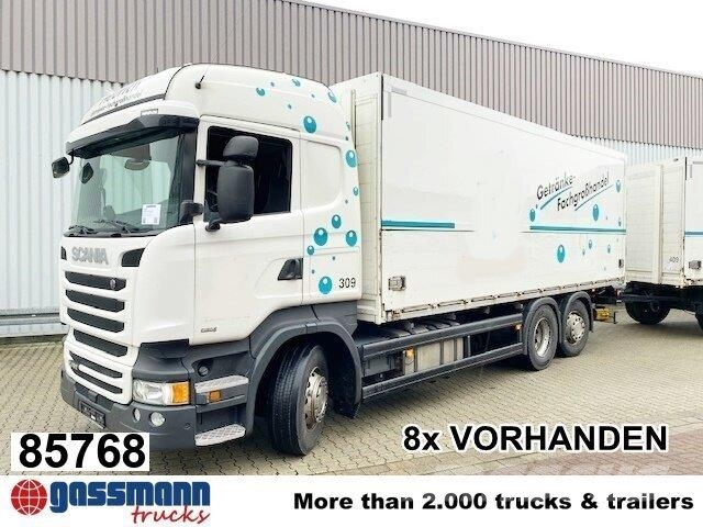 Scania R450 LB 6x2-4 Getränkekoffer, Retarder, Tovornjaki zabojniki