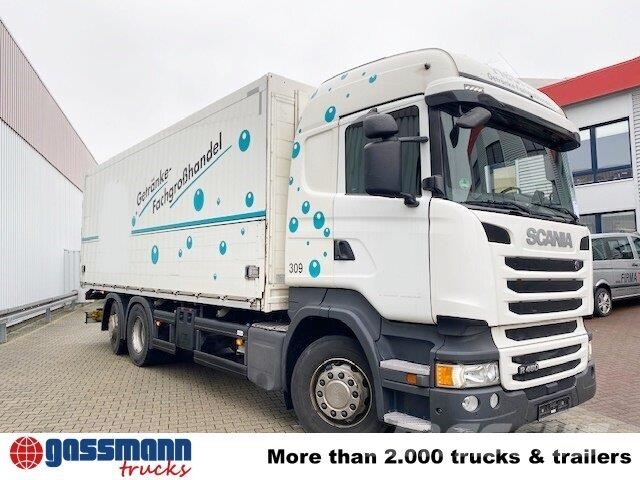 Scania R450 LB 6x2-4 Getränkekoffer, Retarder, Tovornjaki zabojniki