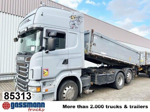 Scania R560 6x2, V8, Retarder, Liftachse, Standklima, 덤프 트럭