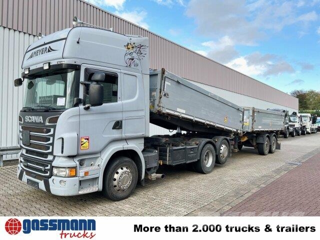 Scania R560 6x2, V8, Retarder, Liftachse, Standklima, 덤프 트럭
