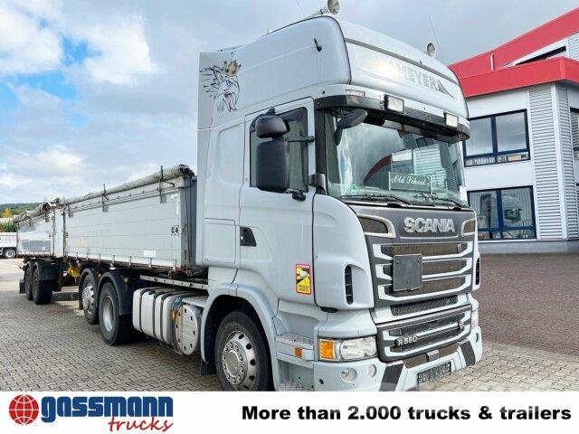 Scania R560 6x2, V8, Retarder, Liftachse, Standklima, 덤프 트럭