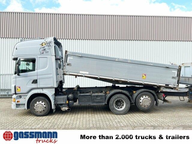 Scania R560 6x2, V8, Retarder, Liftachse, Standklima, 덤프 트럭
