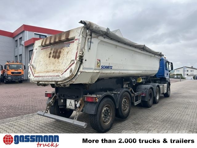 Schmitz SGF S2, Liftachse, 24m³, Rollplane Semirremolques bañera
