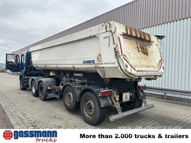 Schmitz SGF S2, Liftachse, 24m³, Rollplane Semirremolques bañera