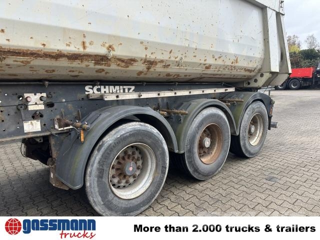 Schmitz SKI 24 SL 7.2, Stahlmulde ca. 24m³, Liftachse Kallur-poolhaagised