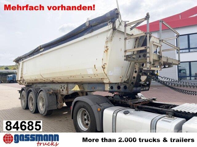 Schmitz SKI 24 SL 7.2, Stahlmulde ca. 24m³, Liftachse Semi-trailer med tip