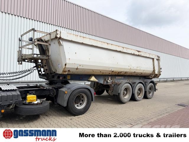Schmitz SKI 24 SL 7.2, Stahlmulde ca. 24m³, Liftachse Semi-trailer med tip