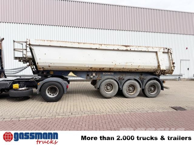 Schmitz SKI 24 SL 7.2, Stahlmulde ca. 24m³, Liftachse Semi-trailer med tip