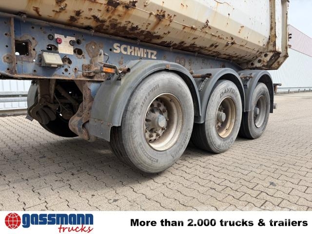 Schmitz SKI 24 SL 7.2, Stahlmulde ca. 24m³, Liftachse Semi-trailer med tip