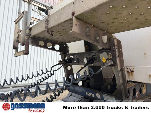 Schmitz SKI 24 SL 7.2, Stahlmulde ca. 24m³, Liftachse Semi-trailer med tip