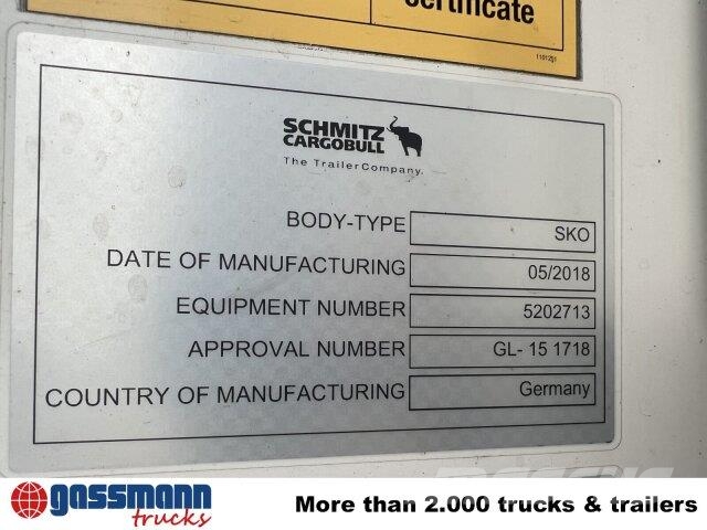 Schmitz SKO 24/L-13.4 FP 450, Mega, Doppelstock Ημιρυμούλκες ψυγείο